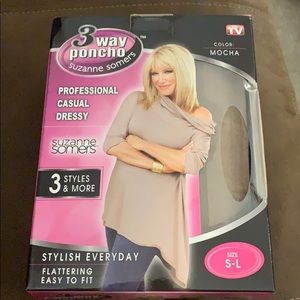 3 Way Poncho-Suzanne Sommers